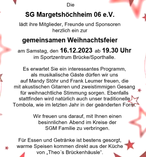 SGM Weihnachtsfeier23